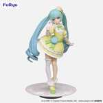 Manga Figures: Hatsune Miku Exceed Creative PVC Statue SweetSweets Series Macaroon Citron Color Ver. 22 cm (1)