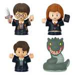 Harry Potter: Harry Potter Fisher-Price Little People Collector Mini Figures 4-Pack Chamber of Secrets 6 cm (4)