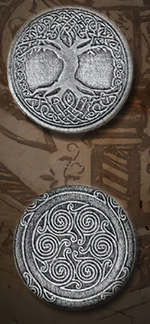 LEGENDARY COINS - Elven Coin Silver (1stk)